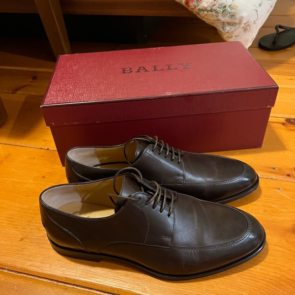 Men’s Bally Dress Shoes (Chocolate) main image 5